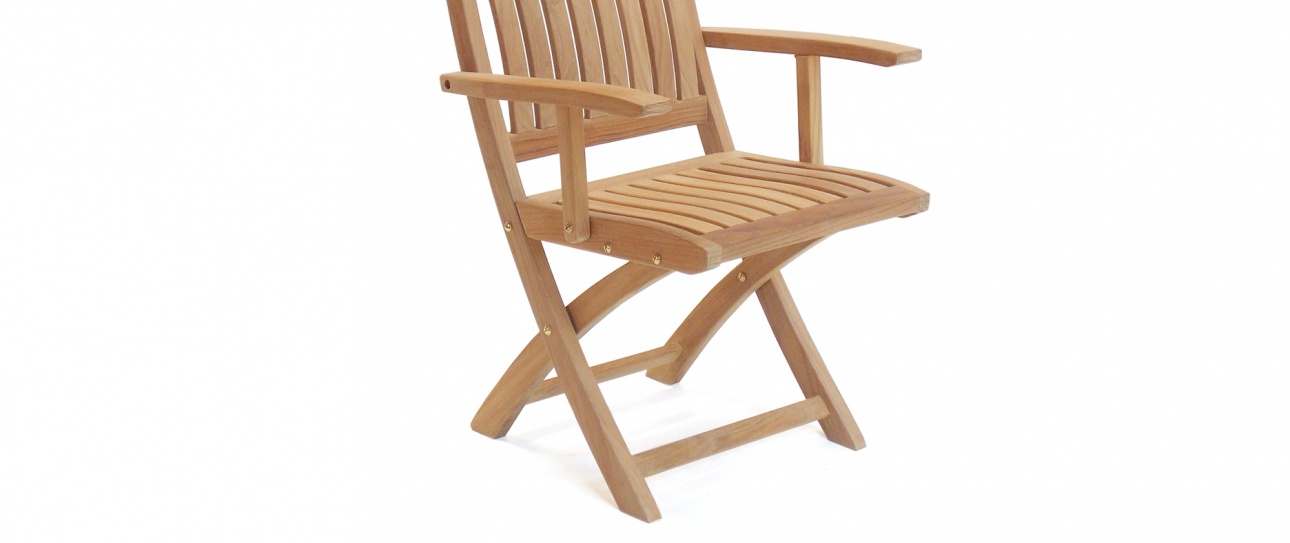 Teak_Chair_Folding_Arm_Corona